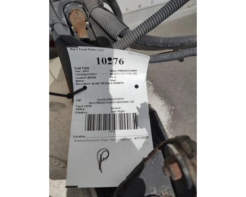 Fuel Tank FREIGHTLINER CASCADIA 125 Big 3 Truck Parts, LLC