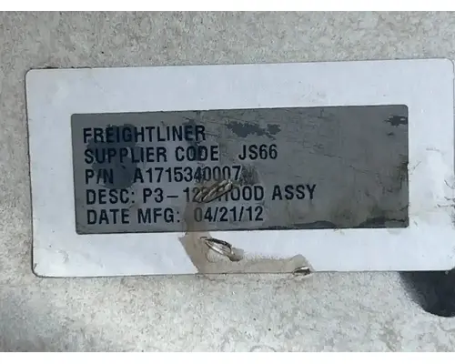 Freightliner Cascadia 125 Hood