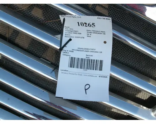 Hood FREIGHTLINER CASCADIA 125 Big 3 Truck Parts, LLC
