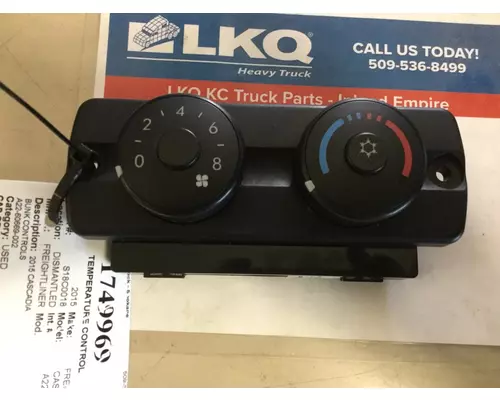 Temperature Control FREIGHTLINER CASCADIA 125 LKQ KC Truck Parts - Inland Empire