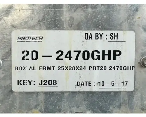 Freightliner Cascadia 126 Tool Box