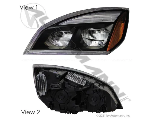 Headlamp Assembly FREIGHTLINER CASCADIA 2018-2025 LKQ Wholesale Truck Parts