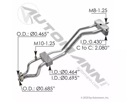 Air Conditioner Hoses FREIGHTLINER Cascadia Frontier Truck Parts