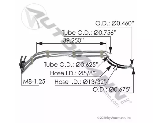 Air Conditioner Hoses FREIGHTLINER Cascadia Frontier Truck Parts