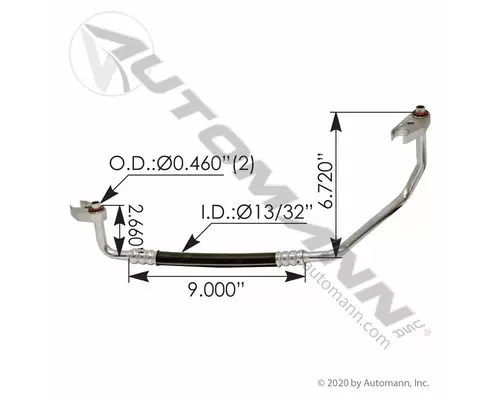 Air Conditioner Hoses FREIGHTLINER Cascadia Frontier Truck Parts