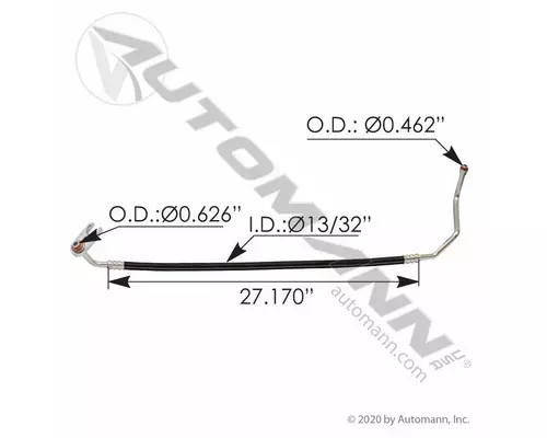 Air Conditioner Hoses FREIGHTLINER Cascadia Frontier Truck Parts