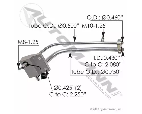 Air Conditioner Hoses FREIGHTLINER Cascadia Frontier Truck Parts