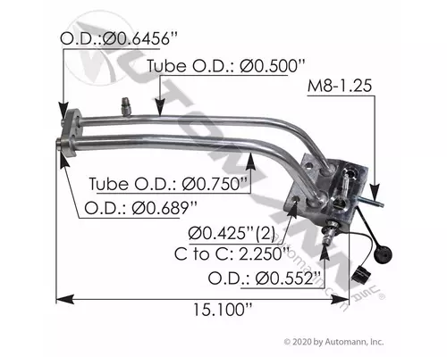 Air Conditioner Hoses FREIGHTLINER Cascadia Frontier Truck Parts