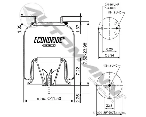 Air Spring Freightliner CASCADIA Vander Haags Inc Sf