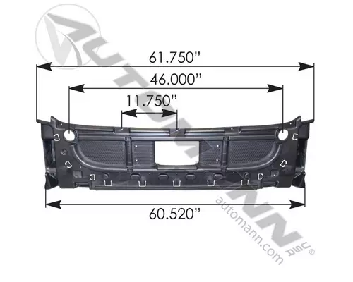 Bumper Assembly, Front FREIGHTLINER Cascadia Frontier Truck Parts