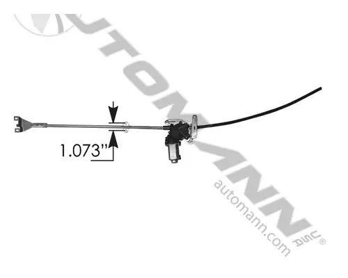Door Window Regulator, Front FREIGHTLINER CASCADIA LKQ Western Truck Parts