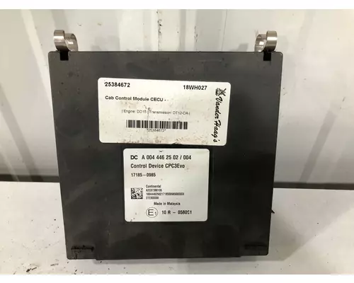 Electrical Parts, Misc. Freightliner CASCADIA Vander Haags Inc Sf