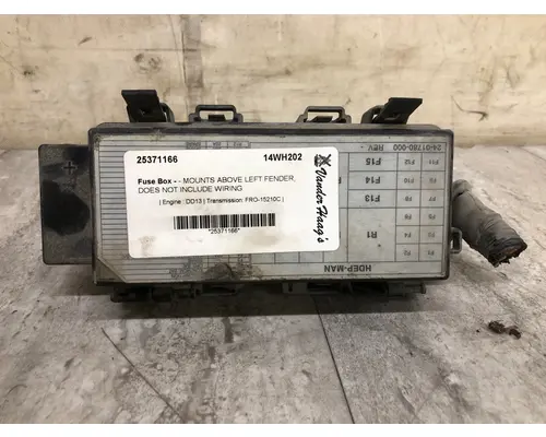 Fuse Box Freightliner CASCADIA Vander Haags Inc Cb