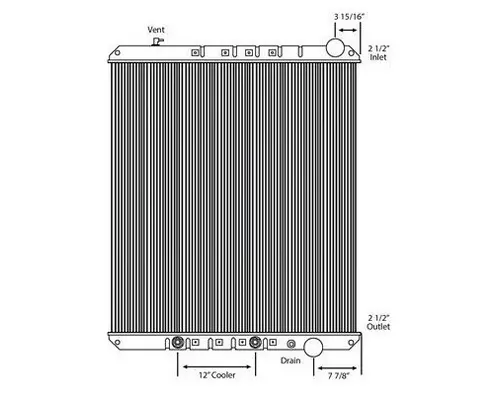 Radiator FREIGHTLINER CASCADIA LKQ Heavy Truck - Tampa