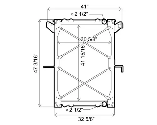 Radiator FREIGHTLINER CASCADIA LKQ Western Truck Parts