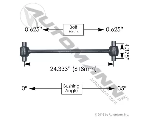 Torsion Bar Freightliner CASCADIA Vander Haags Inc Kc