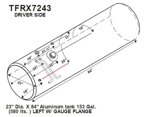Fuel Tank FREIGHTLINER CENTURY 112 1996-2002 LKQ Western Truck Parts