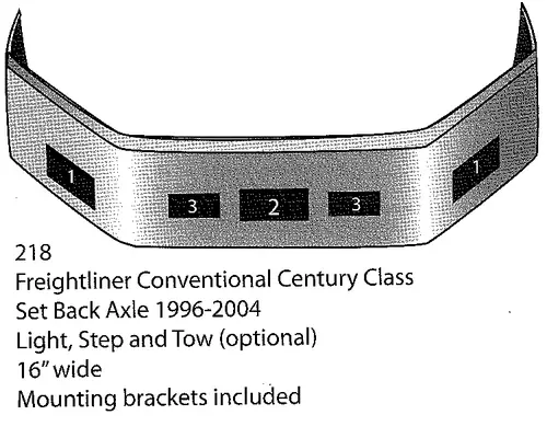 Bumper Assembly, Front FREIGHTLINER CENTURY 120 1996-2004 LKQ Heavy Truck - Tampa