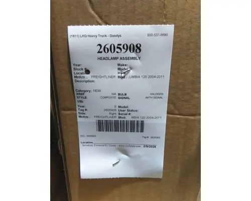 Headlamp Assembly FREIGHTLINER COLUMBIA 120 2004-2013 LKQ Heavy Truck - Goodys