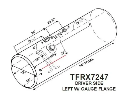 Fuel Tank FREIGHTLINER COLUMBIA 120 LKQ Western Truck Parts