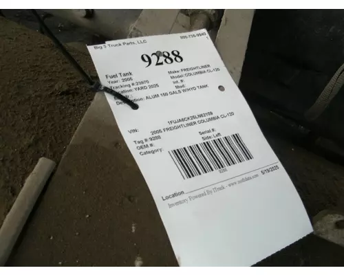Fuel Tank FREIGHTLINER COLUMBIA CL-120 Big 3 Truck Parts, LLC