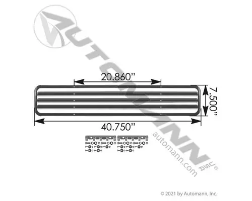 Grille FREIGHTLINER CORONADO 132 Vander Haags Inc Sp