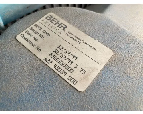 Freightliner FL112 Body, Misc. Parts