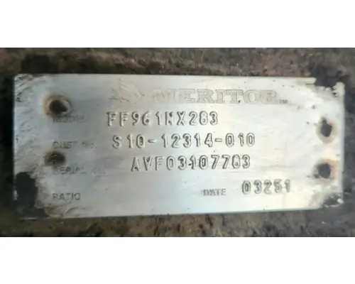 Freightliner FL70 Axle Assy, Fr (4WD)