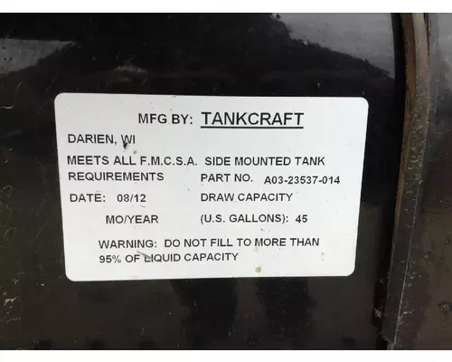 Freightliner FL70 Fuel Tank