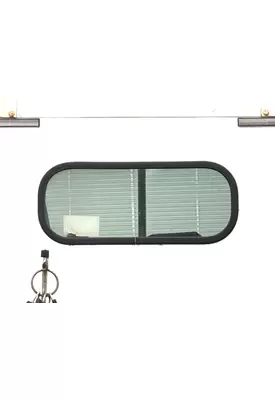 Freightliner FLD112 Back Glass