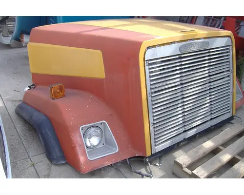 Hood FREIGHTLINER FL112 Sam's Riverside Truck Parts Inc