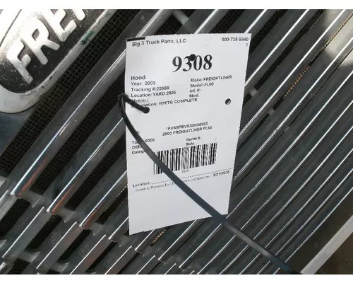 Hood FREIGHTLINER FL60 Big 3 Truck Parts, LLC