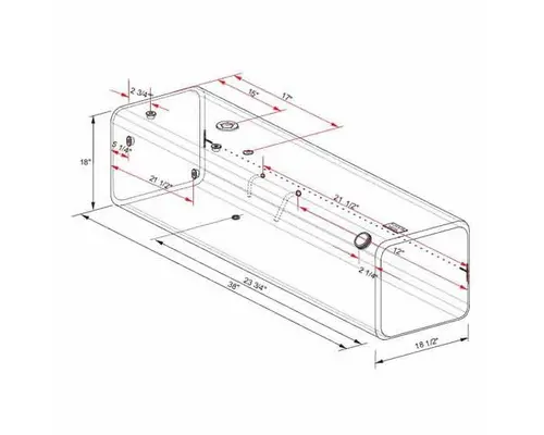 Fuel Tank FREIGHTLINER FL70 1992-2005 LKQ Wholesale Truck Parts