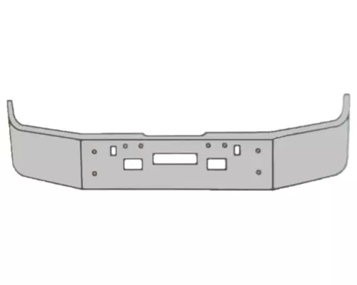 Bumper Assembly, Front FREIGHTLINER FLD120 1989-2003 LKQ Western Truck Parts