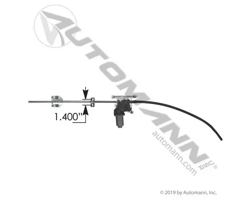 Door Window Regulator, Front Freightliner FLD120 Vander Haags Inc WM