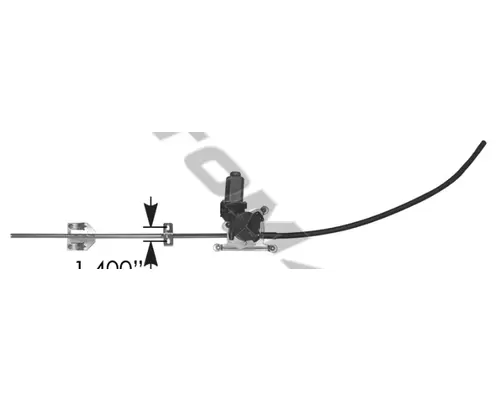 Door Window Regulator, Front FREIGHTLINER FLD132 CLASSIC XL LKQ Western Truck Parts