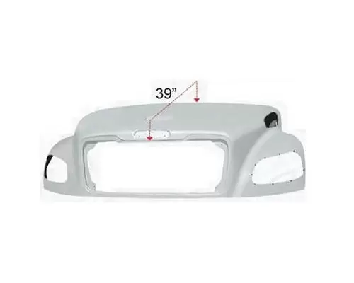 Hood FREIGHTLINER M2 106 2008-2024 LKQ Evans Heavy Truck Parts