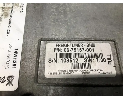 Freightliner M2 106 Cab Control Module CECU