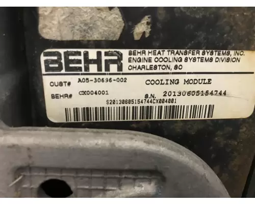 Freightliner M2 106 Cooling Assy. (Rad., Cond., ATAAC)