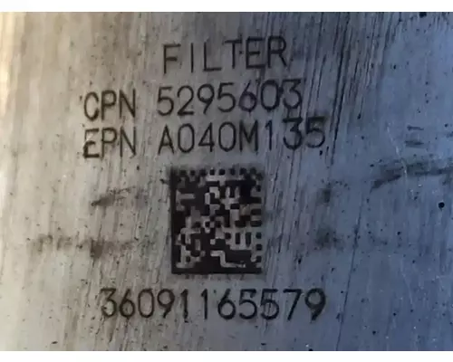 Freightliner M2 106 DPF (Diesel Particulate Filter)
