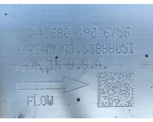 Freightliner M2 106 DPF (Diesel Particulate Filter)
