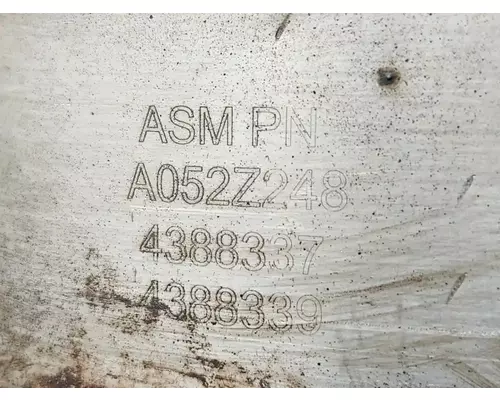 Freightliner M2 106 DPF (Diesel Particulate Filter)