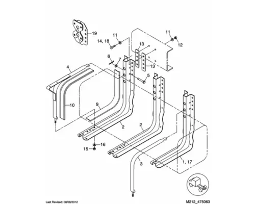 Fuel Tank Strap/Hanger FREIGHTLINER M2-106 K &amp; R Truck Sales, Inc.