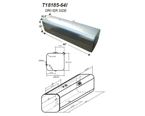 Fuel Tank FREIGHTLINER M2 106 LKQ Heavy Duty Core