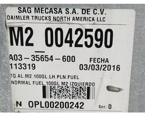 Freightliner M2 106 Fuel Tank