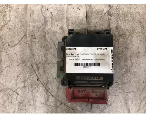 Fuse Box Freightliner M2 106 Vander Haags Inc Cb