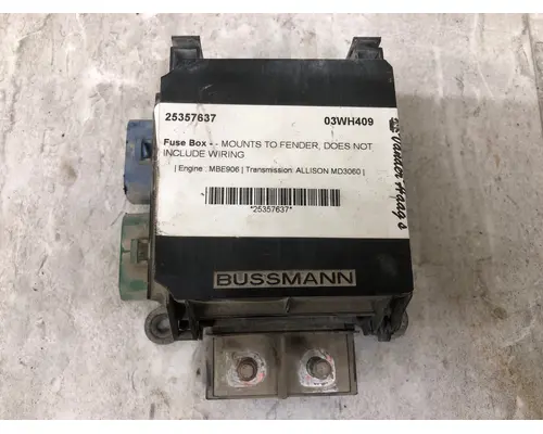 Fuse Box Freightliner M2 106 Vander Haags Inc Cb