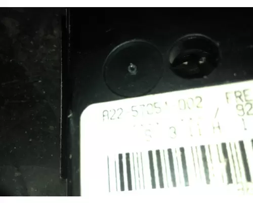 Freightliner M2 106 Heater & AC Temperature Control