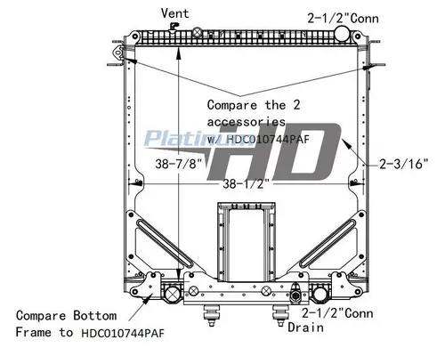 Radiator FREIGHTLINER M2 106 LKQ Heavy Truck - Goodys