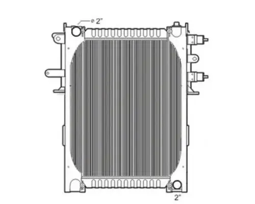 Radiator FREIGHTLINER M2 106 LKQ Plunks Truck Parts And Equipment - Jackson